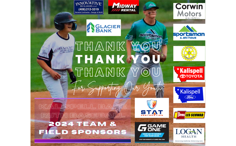 Thank you to our Sponsors from the bottom of our cleats!